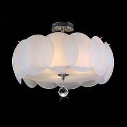 3 Light Glass csillár Modern függesztékes lámpacsalád