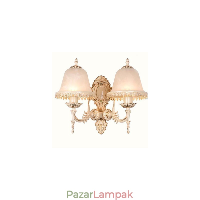 Vintage galvanizált jellemző alsó lámpa fali lámpa fali lámpa