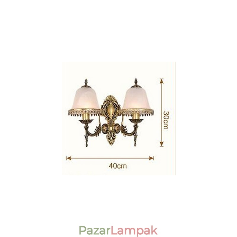 Vintage galvanizált jellemző alsó lámpa fali lámpa fali lámpa