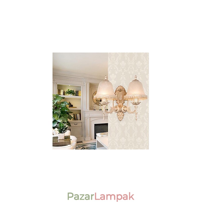 Vintage galvanizált jellemző alsó lámpa fali lámpa fali lámpa