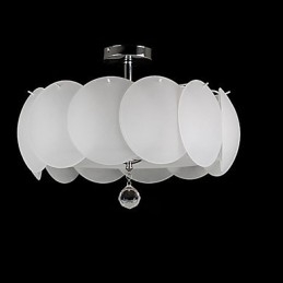 3 Light Glass csillár Modern függesztékes lámpacsalád