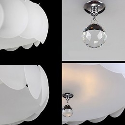 3 Light Glass csillár Modern függesztékes lámpacsalád