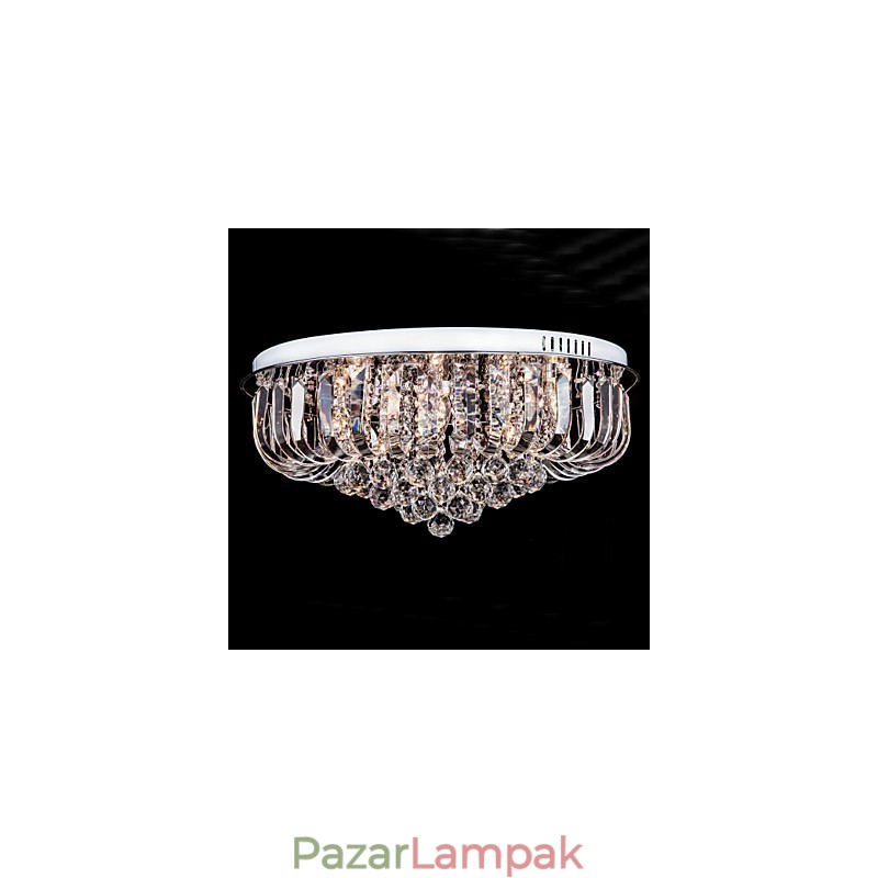 Flush Mount Crystal hagyományos klasszikus fém