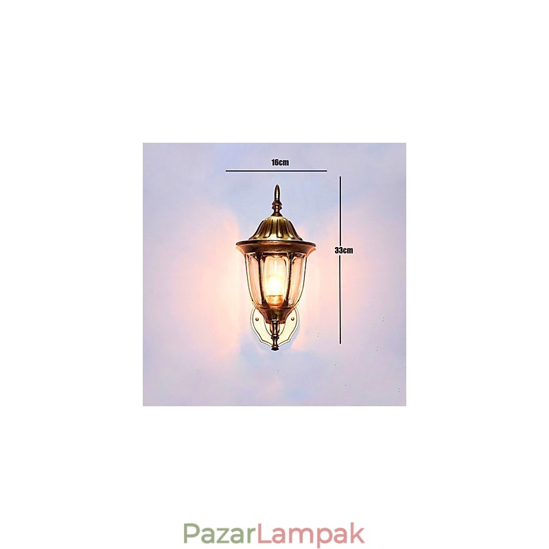 Kültéri fali lámpák hagyományos klasszikus fém