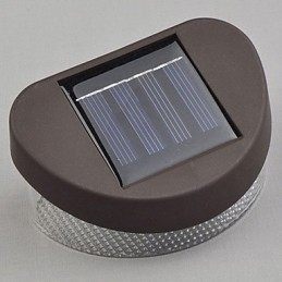 Fehér fény Solar Light Path Wall Tájkép Mount Kerti Kerítés Light