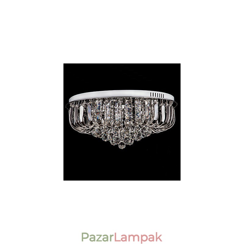 Flush Mount Crystal hagyományos klasszikus fém