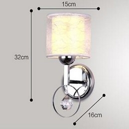 Crystal modern, galvanikusan bevont felső lámpa fali lámpa fali lámpa