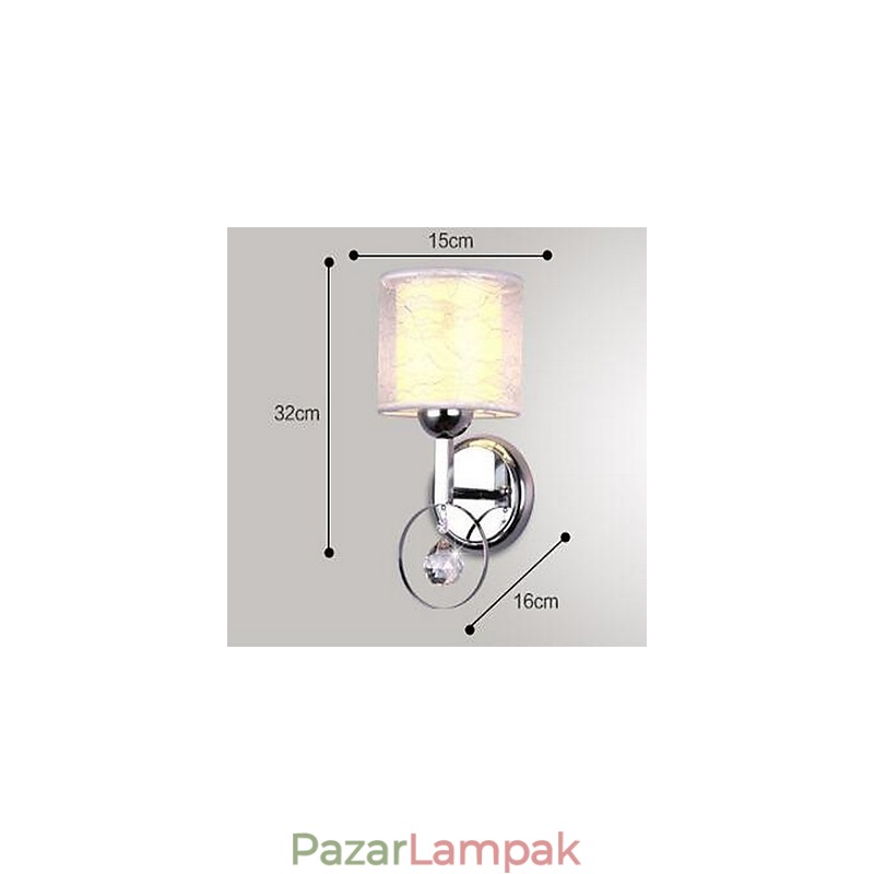 Crystal modern, galvanikusan bevont felső lámpa fali lámpa fali lámpa
