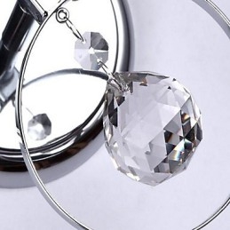 Crystal modern, galvanikusan bevont felső lámpa fali lámpa fali lámpa