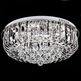 Flush Mount Crystal hagyományos klasszikus fém