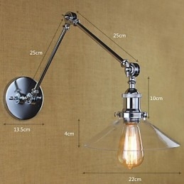 Vintage Country Retro galvanikus funkció mini stílusú lengőkaros környezeti fényű lengőhöz