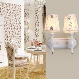 Modern, kortárs, galvanikus bevonatú fali lámpák fali lámpák