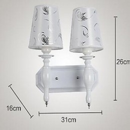 Modern, kortárs, galvanikus bevonatú fali lámpák fali lámpák