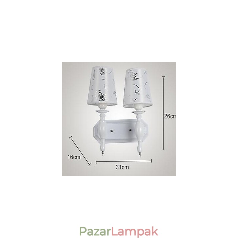 Modern, kortárs, galvanikus bevonatú fali lámpák fali lámpák