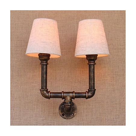 Rusztikus Lodge sárgaréz funkció Ambient Light falilámpákhoz