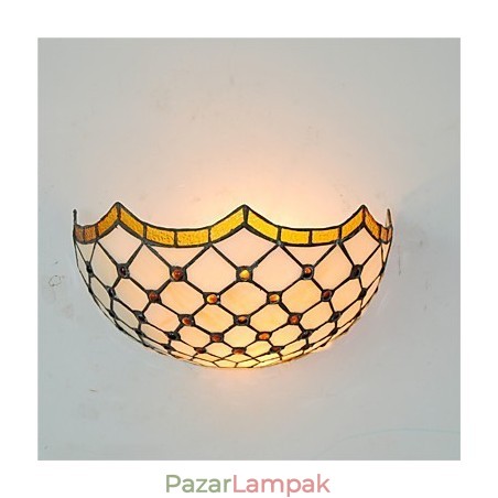 Retro Country Fali lámpák Üvegárnyékoló Nappali Hálószoba Étterem Kávézó Bár Falikar Retro Country Fali lámpák Üvegárnyékoló Nappali Hálószoba Étterem Kávézó Bár Falikar