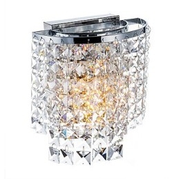 Modern, kortárs galvanizált funkció a Crystal Downlight fali lámpákhoz