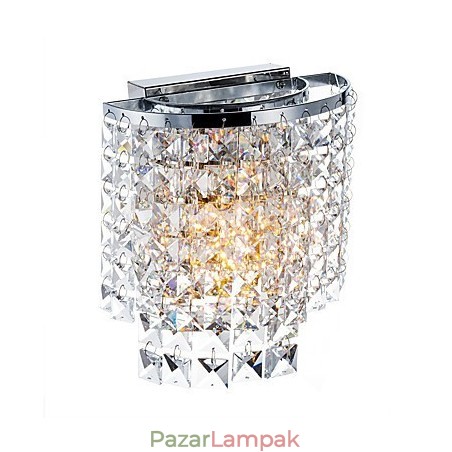 Modern, kortárs galvanizált funkció a Crystal Downlight fali lámpákhoz Modern, kortárs galvanizált funkció a Crystal Downlight fali lámpákhoz