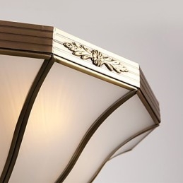 Modern kortárs dekoratív design réz mennyezeti lámpacsalád