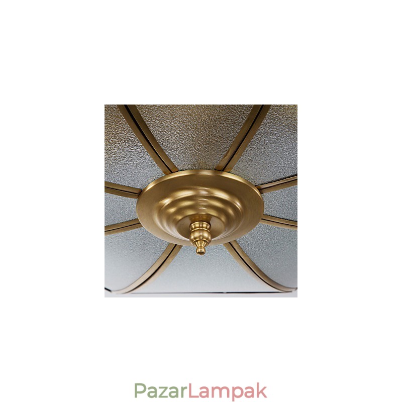 Modern kortárs dekoratív design réz mennyezeti lámpacsalád