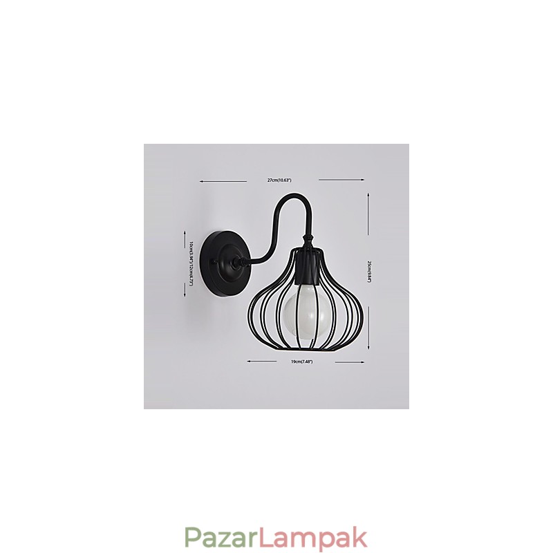 MaxTraditional klasszikus rusztikus páholyfestési funkció mini stílusú környezeti fényű fali lámpákhoz