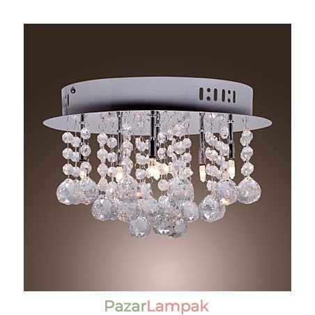Modern modern Crystal króm fém süllyesztett tartó Modern modern Crystal króm fém süllyesztett tartó