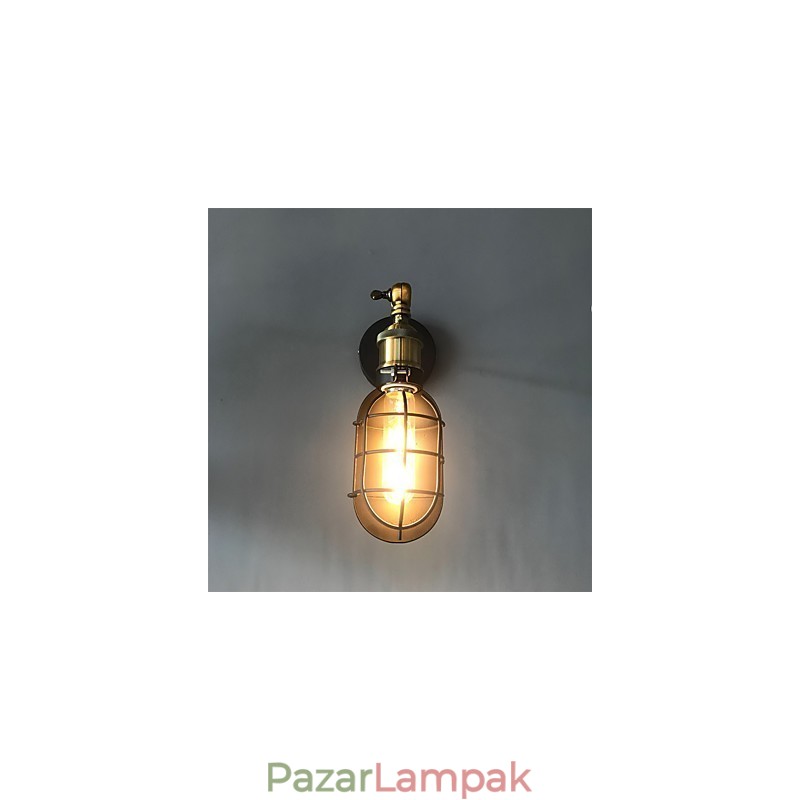 Vintage fekete fém loft fali lámpák Nappali Ebédlő Folyosó Kávézó Bárok Bár fali lámpa