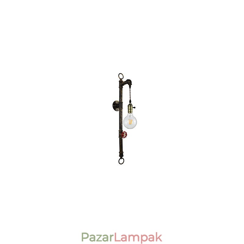 Fali lámpa fali lámpák Fali vas fali lámpa Buta fekete fénykard lámpa a falon