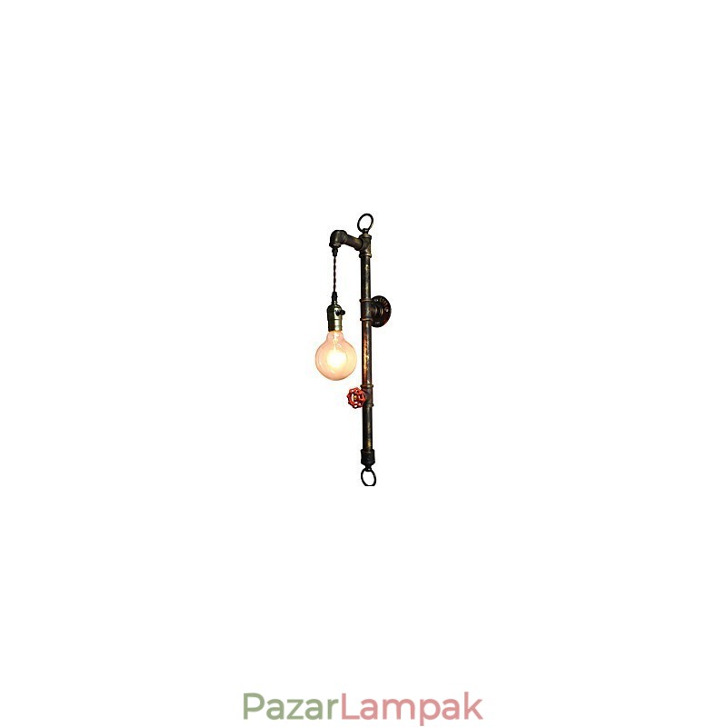 Fali lámpa fali lámpák Fali vas fali lámpa Buta fekete fénykard lámpa a falon
