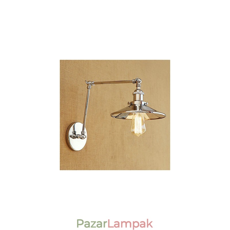 Rusztikus Lodge Country Retro galvanizált funkció a mini stílusú lengőkaros környezeti világításhoz