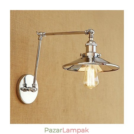 Rusztikus Lodge Country Retro galvanizált funkció a mini stílusú lengőkaros környezeti világításhoz