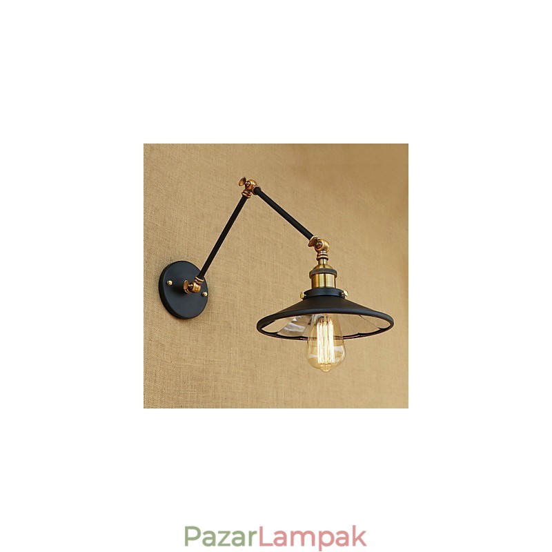 Rusztikus Lodge Country Retro galvanizált funkció a mini stílusú lengőkaros környezeti világításhoz