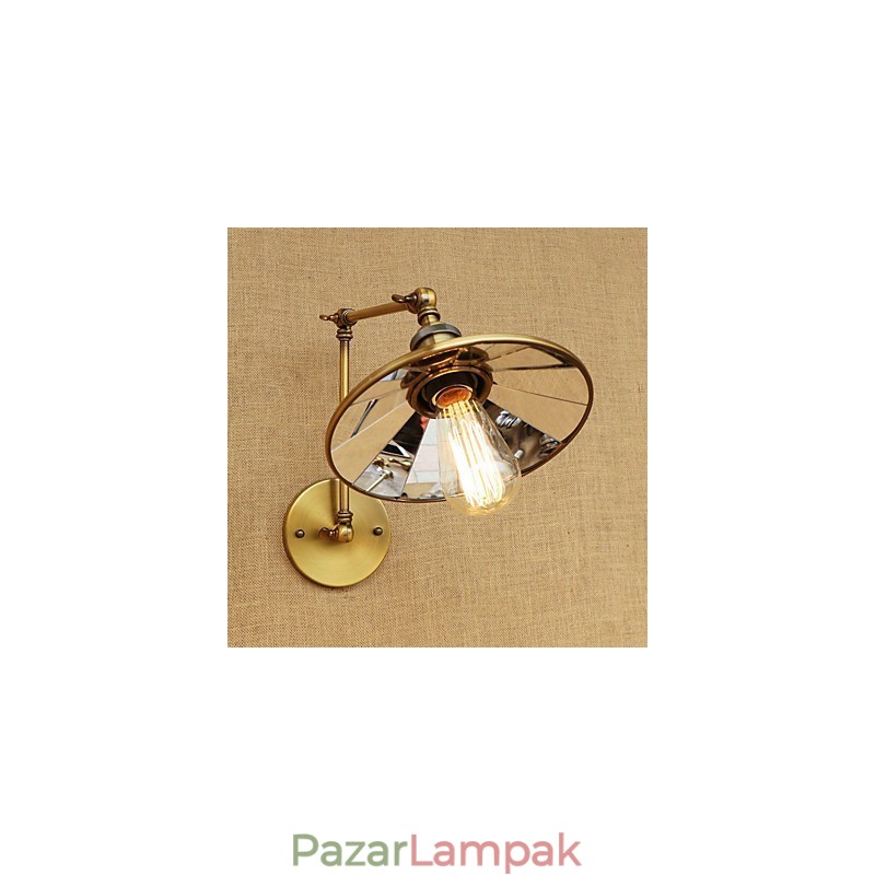 Rusztikus Lodge Country Retro galvanizált funkció a mini stílusú lengőkaros környezeti világításhoz