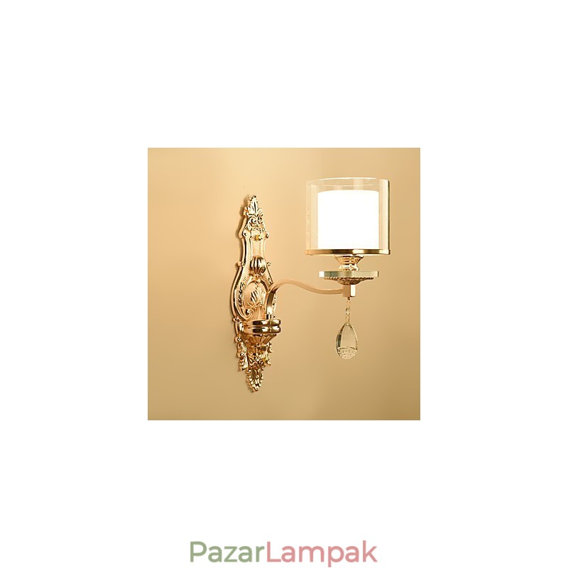 Modern, kortárs galvanizált funkció a szem védelmére Környezeti fény fali lámpák fali lámpa