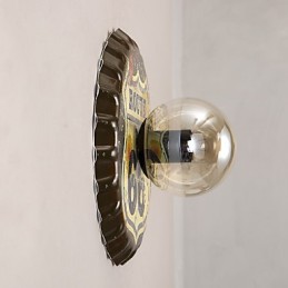 Hagyományos, klasszikus rusztikus Lodge vidéki festési funkció mini stílusú környezeti fényű fali lámpákhoz fali lámpákhoz