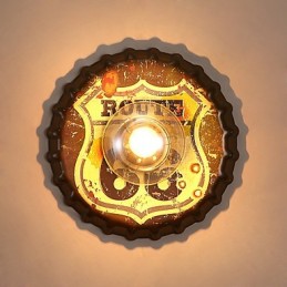 Hagyományos, klasszikus rusztikus Lodge vidéki festési funkció mini stílusú környezeti fényű fali lámpákhoz fali lámpákhoz