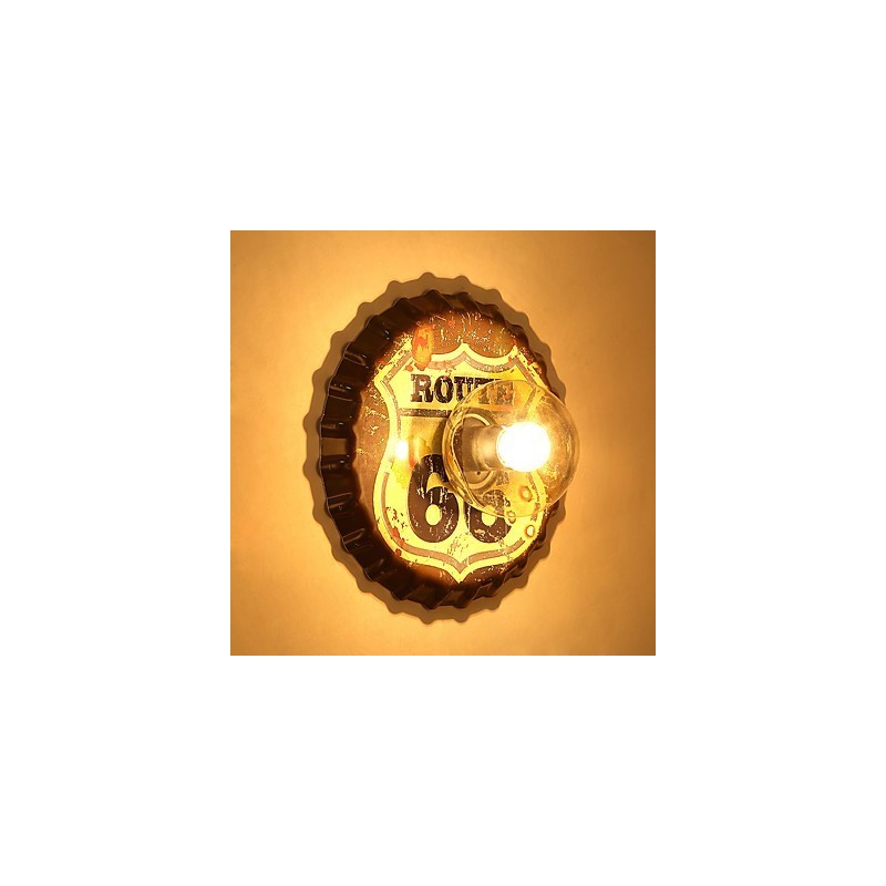 Hagyományos, klasszikus rusztikus Lodge vidéki festési funkció mini stílusú környezeti fényű fali lámpákhoz fali lámpákhoz