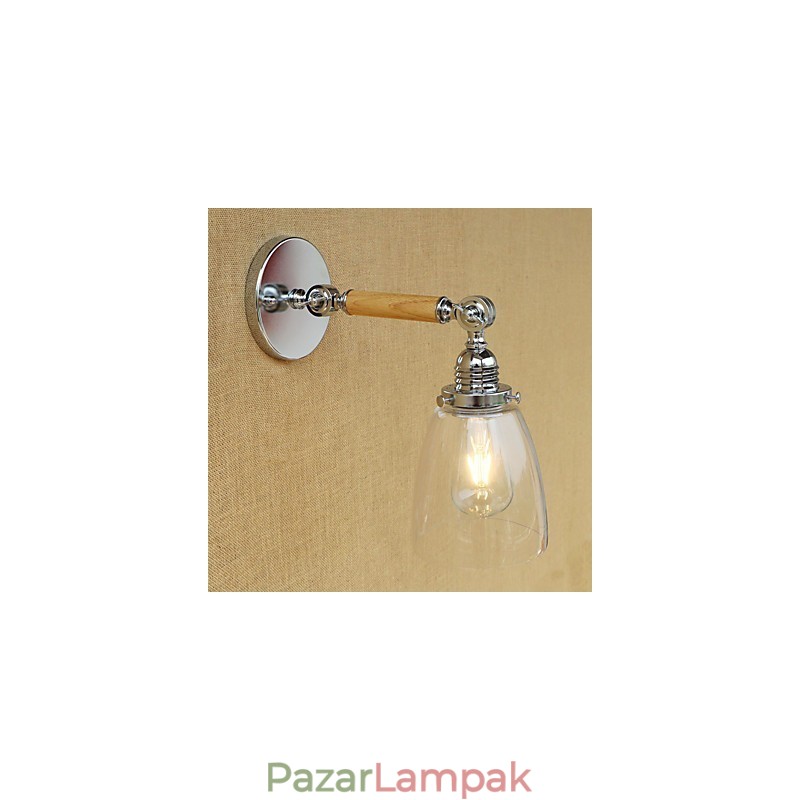 Modern, modern country retro galvanizált funkció lengőkaros környezeti fényhez