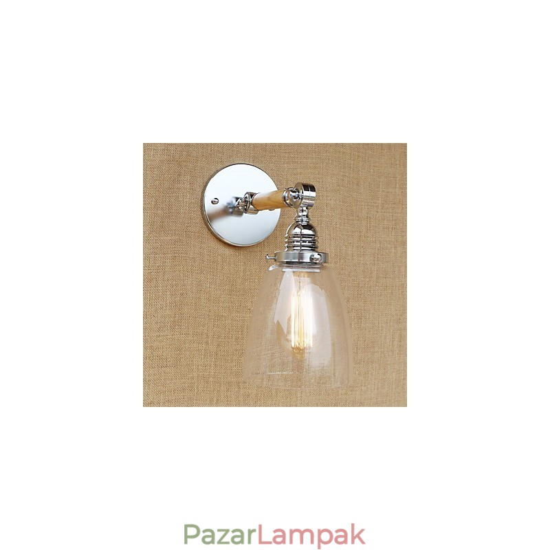 Modern, modern country retro galvanizált funkció lengőkaros környezeti fényhez