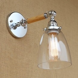 Modern, modern country retro galvanizált funkció lengőkaros környezeti fényhez