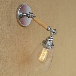 Modern, modern country retro galvanizált funkció lengőkaros környezeti fényhez