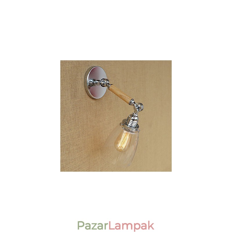 Modern, modern country retro galvanizált funkció lengőkaros környezeti fényhez