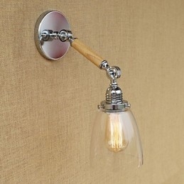 Modern, modern country retro galvanizált funkció lengőkaros környezeti fényhez