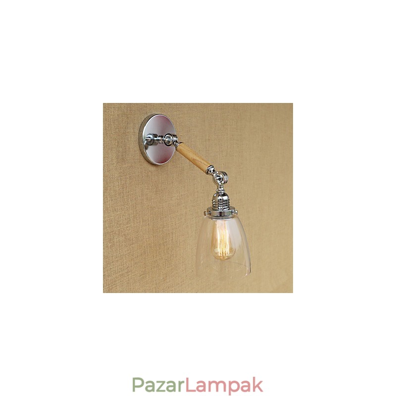 Modern, modern country retro galvanizált funkció lengőkaros környezeti fényhez