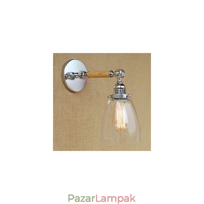Modern, modern country retro galvanizált funkció lengőkaros környezeti fényhez