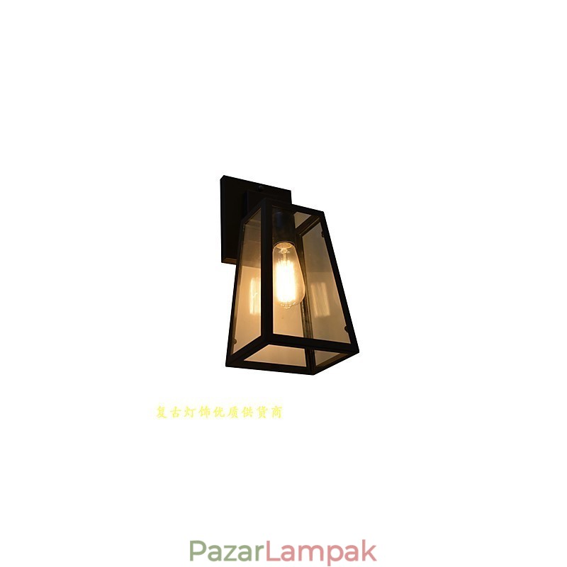 Fali lámpa fali lámpák Fali vas fali lámpa Buta fekete fénykard lámpa a falon