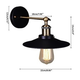 Loft fali lámpa Vintage Light fali lámpa Lamparas Ipari Világító Lámpa Lámpák Nappalihoz Hálószoba lakossági világítótestek