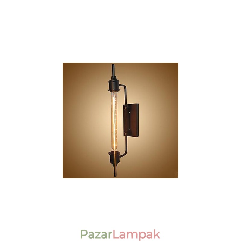 Vintage ipari szélvasaló ruhabolt bár kávézó Edison fuvola fali lámpa