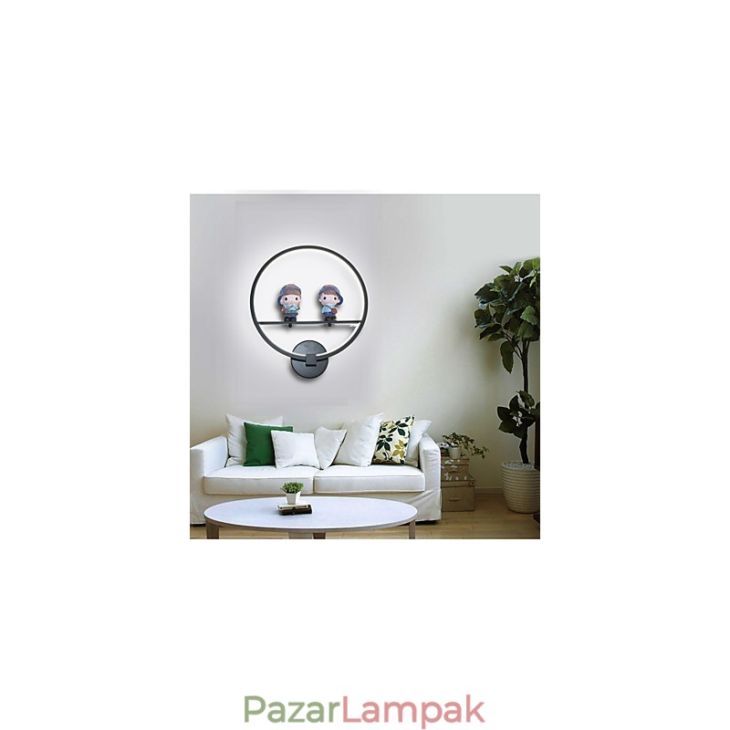 Modern kreatív fali lámpa gyerekszoba dekoráció Personality lámpa Beágyazott fali lámpa alumínium anyag fali folyosói lámpák és lámpák