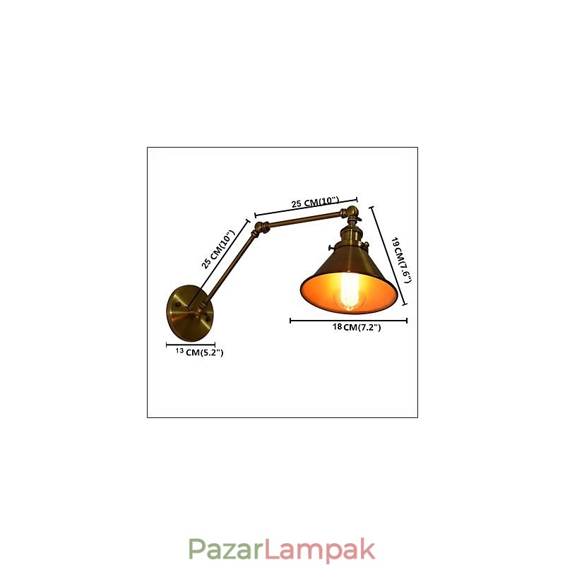 Fali lámpa fali lámpák Fali vas fali lámpa Buta fekete fénykard lámpa a falon